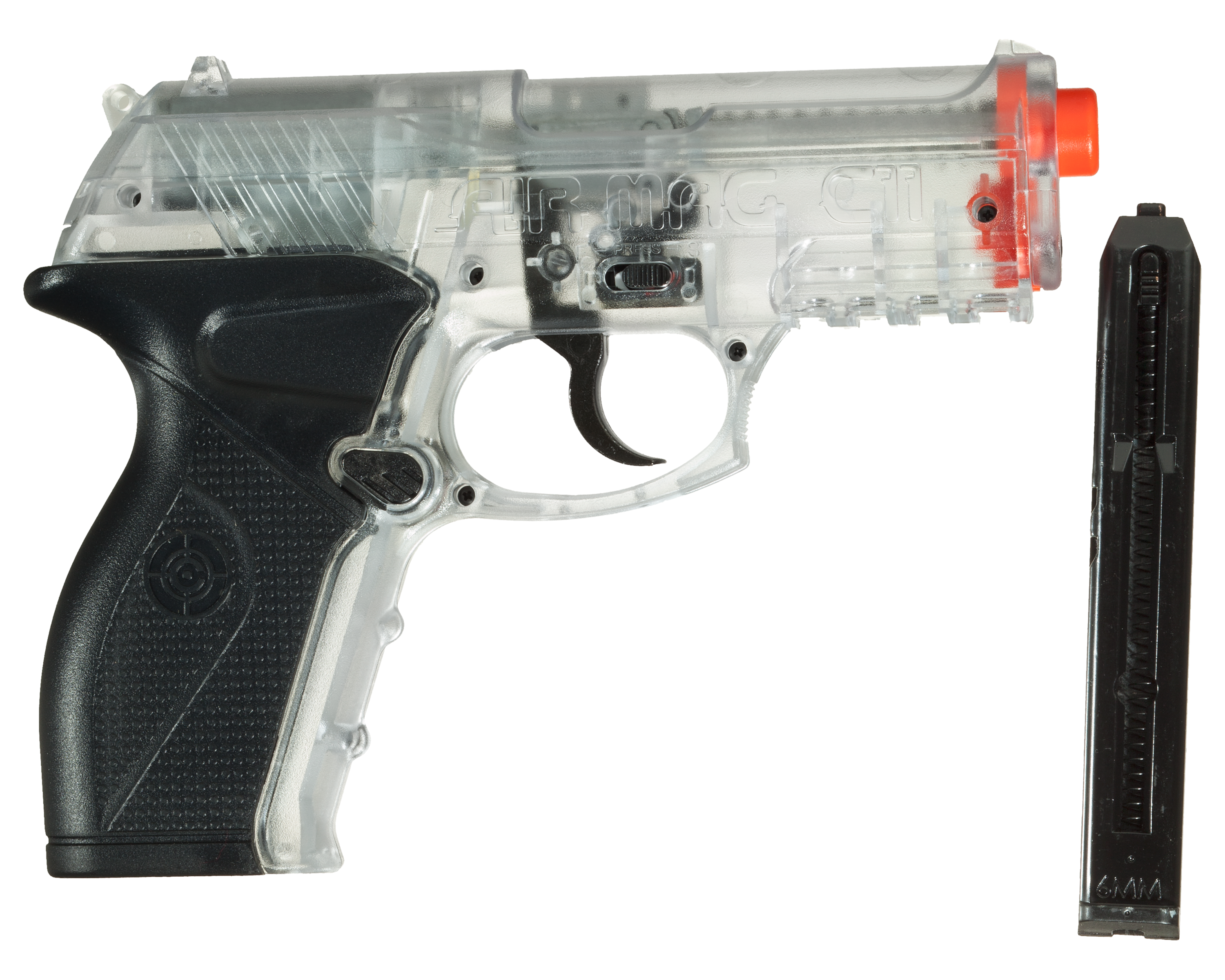 Crosman Air Mag C11 CO2 Powered Semi-Automatic Airsoft Pistol | Bass ...